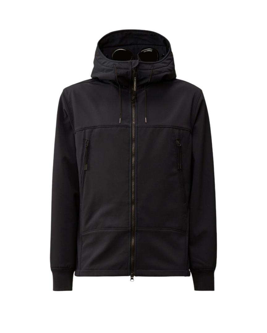 C.P. Company Veste Outerwear Short Jacket Noir Zippé