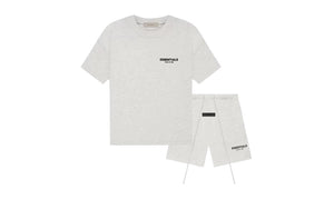 Ensemble essentials gris chiné très clair S