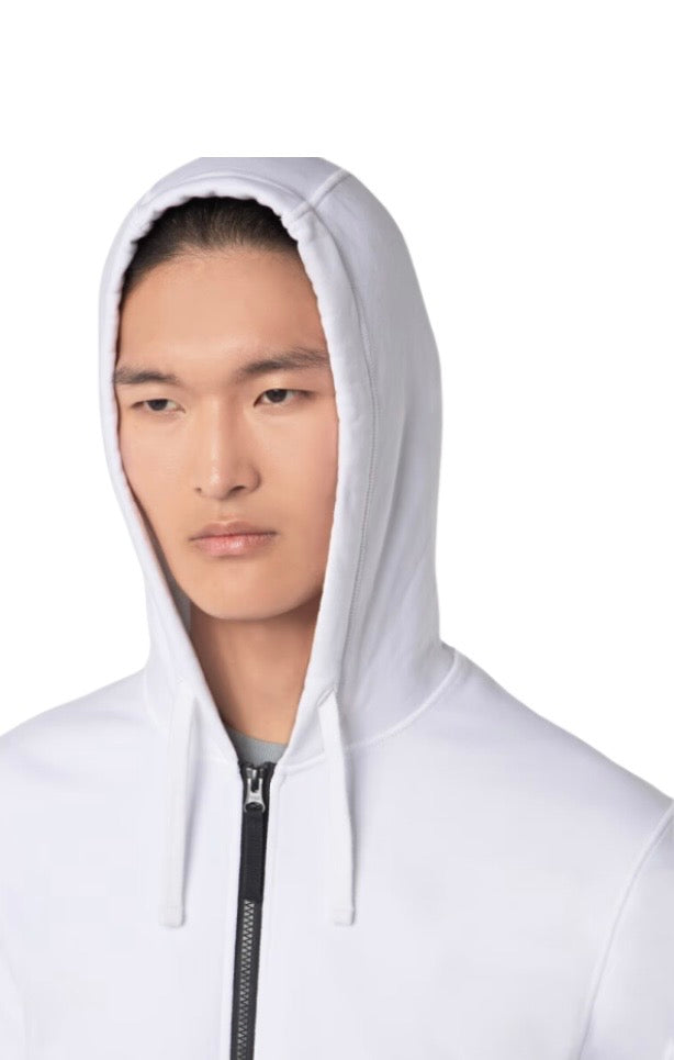 Sweat-shirt zippé à capuche STONE ISLANDE Color Blanc S