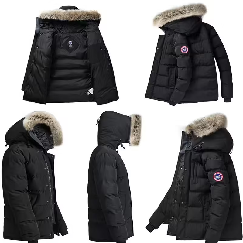 Veste matelassée a capuche Canada Goose