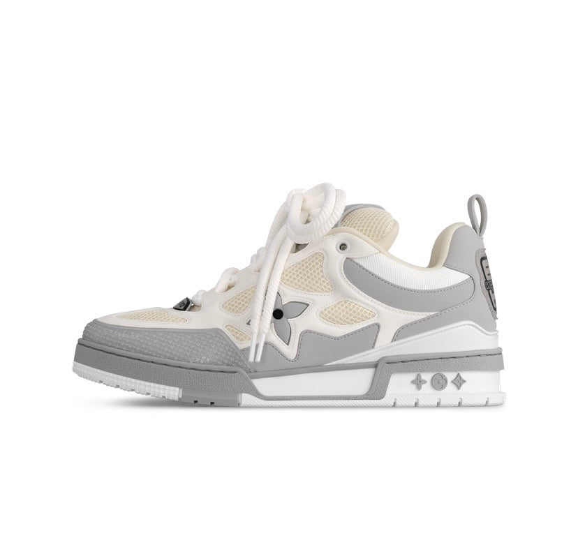 skate gris beige S
