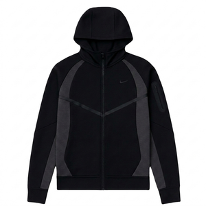Nik tech fleece Windrunner noir et anthracite S