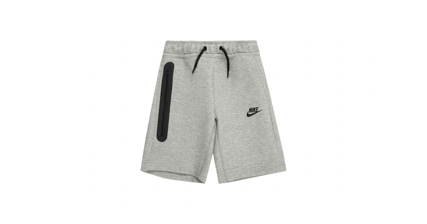Short Nik tech fleece gris S
