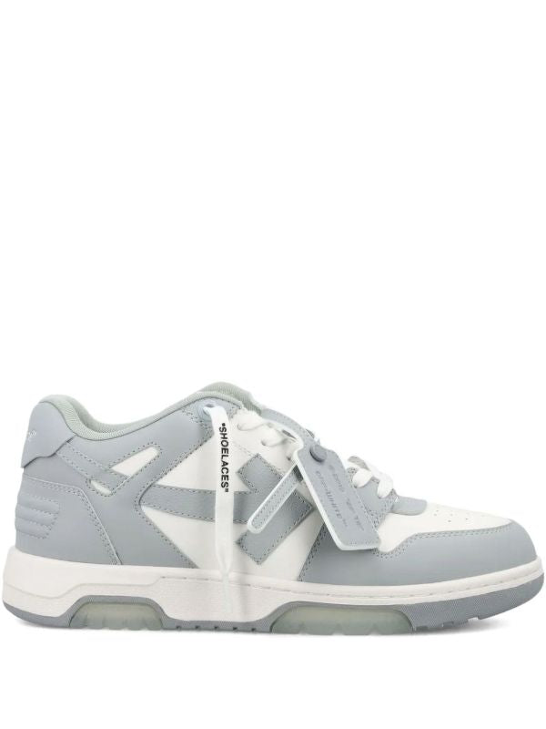 baskets Out-Off-Office en cuir blanc/gris clair S
