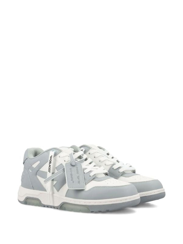 baskets Out-Off-Office en cuir blanc/gris clair S