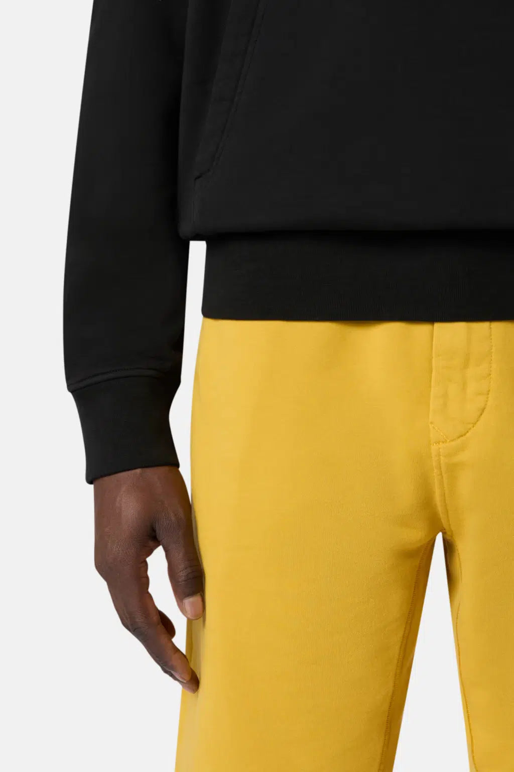 Sweat-shirt zippé à capuche STONE ISLANDE Color Noir S