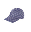 Casquette en toile GG Bleu S