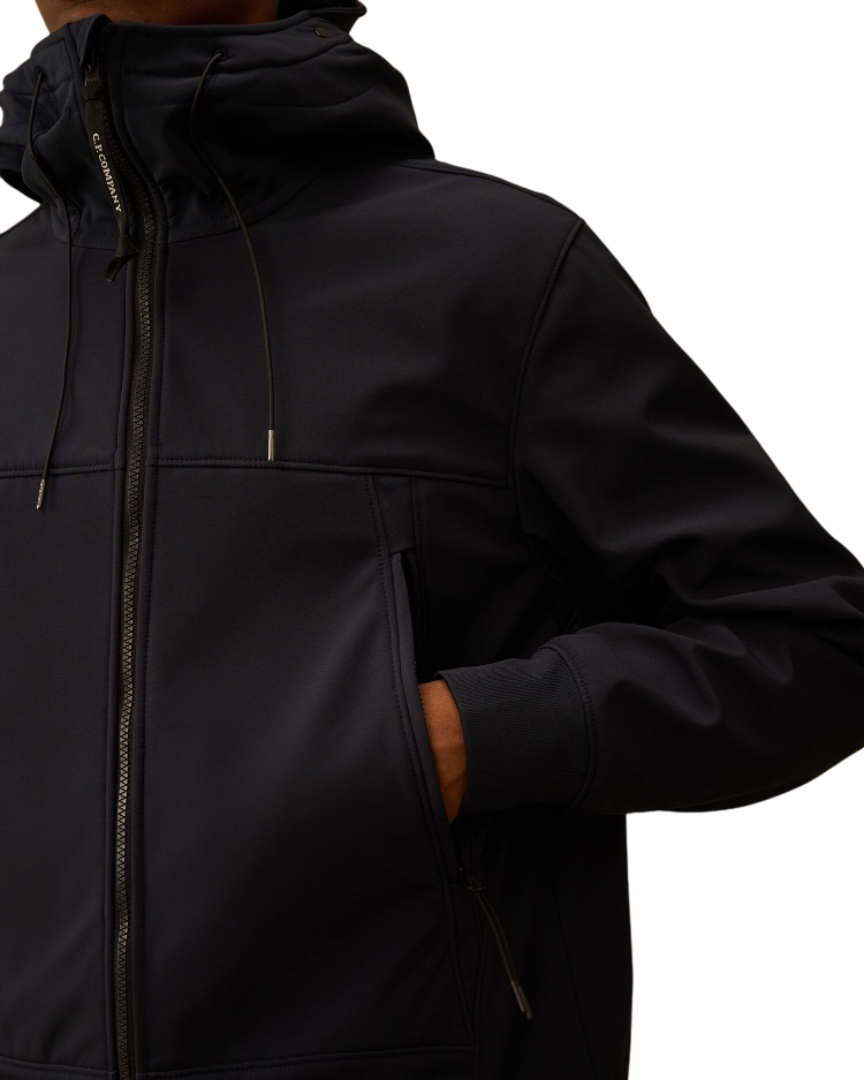 C.P. Company Veste Outerwear Short Jacket Noir Zippé