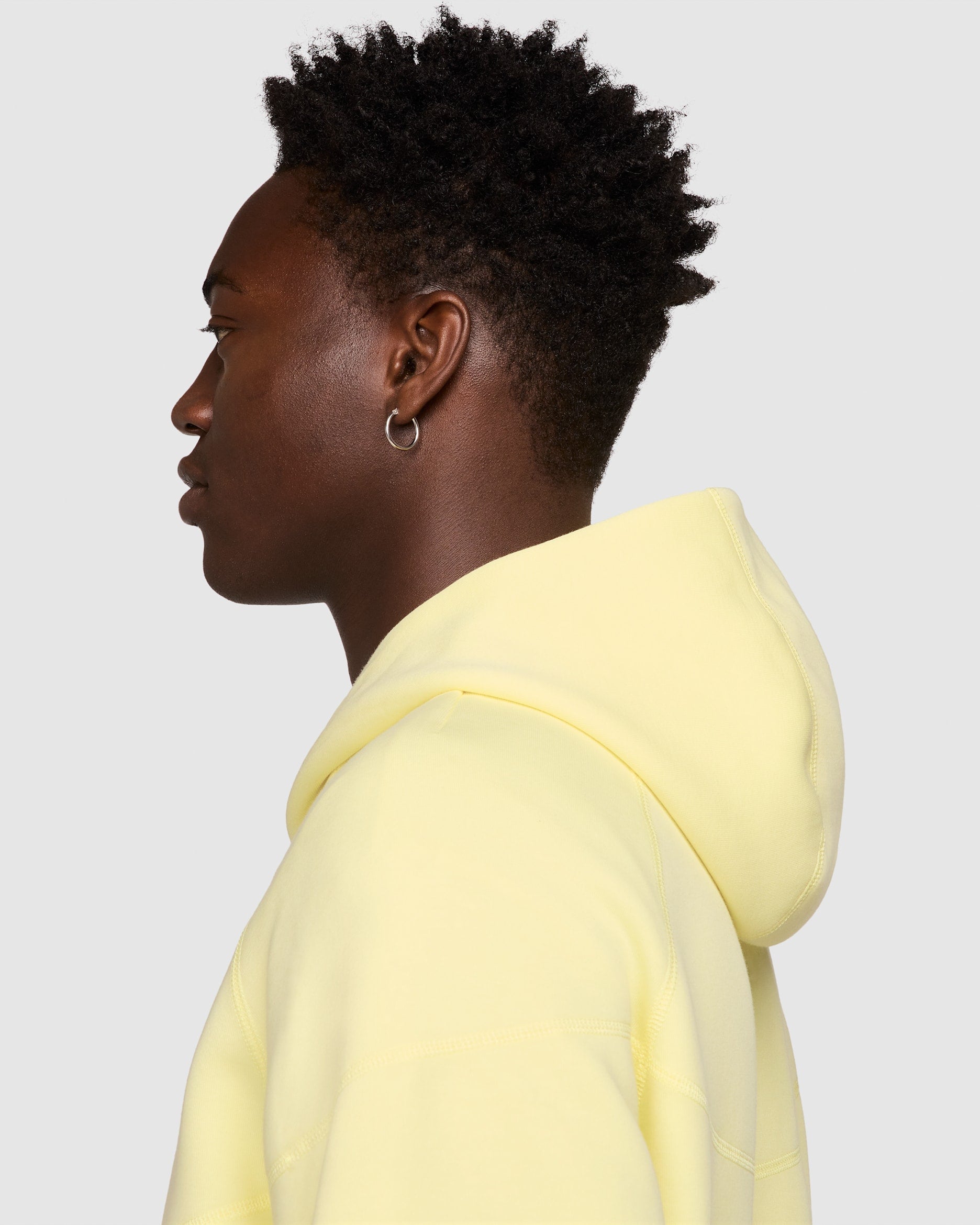 Nik x NOCTV Tech Fleece - Ensemble sweat à capuche et pantalon de jogging Jaune S