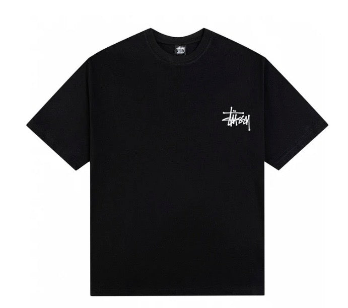 T-shirt stussy melted noir S