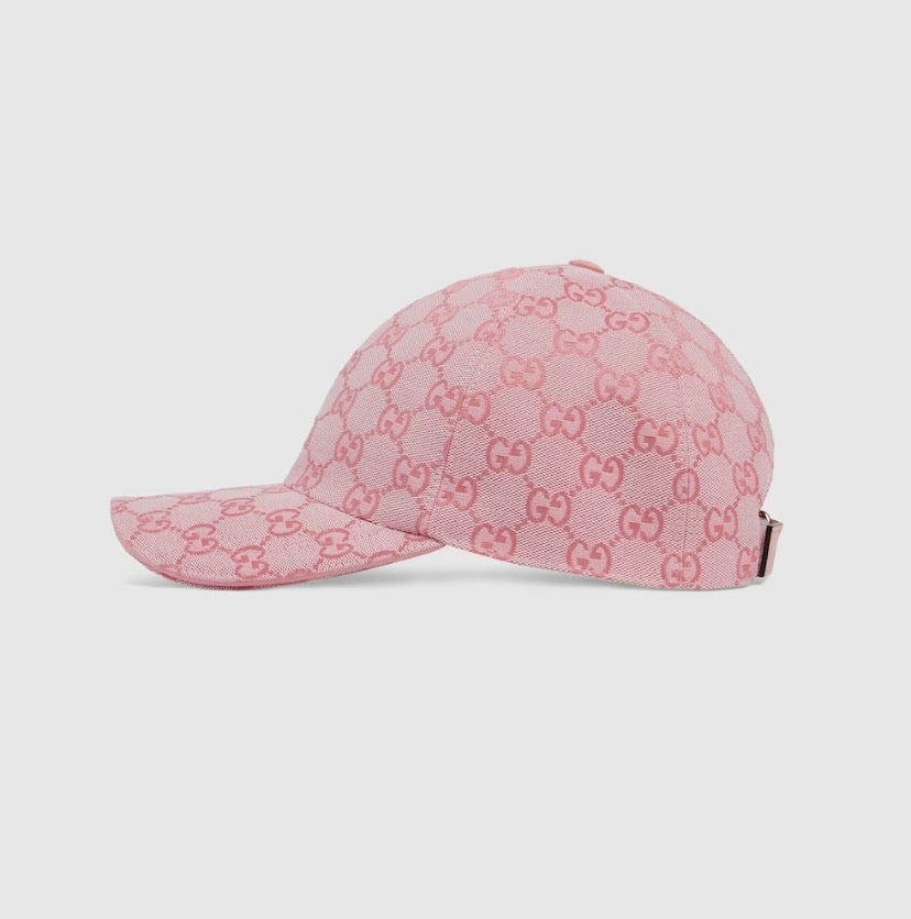 Casquette en toile GG Rose S