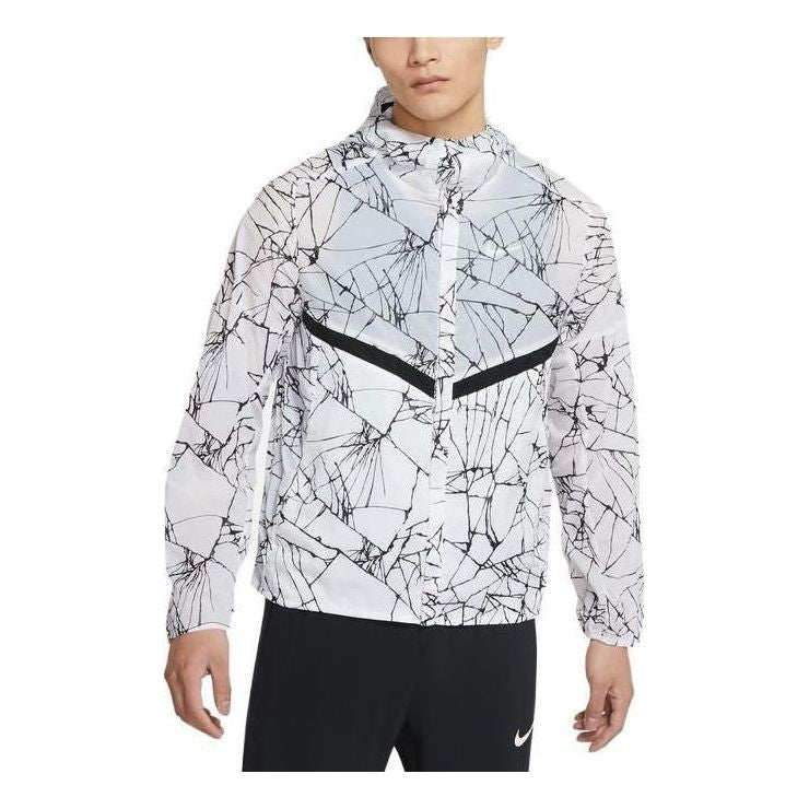 Veste de course Nike Run division Pinacle Blanc S