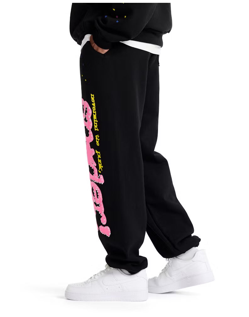 Pantalon survêtement Sp5der P*NK V2 Noir S