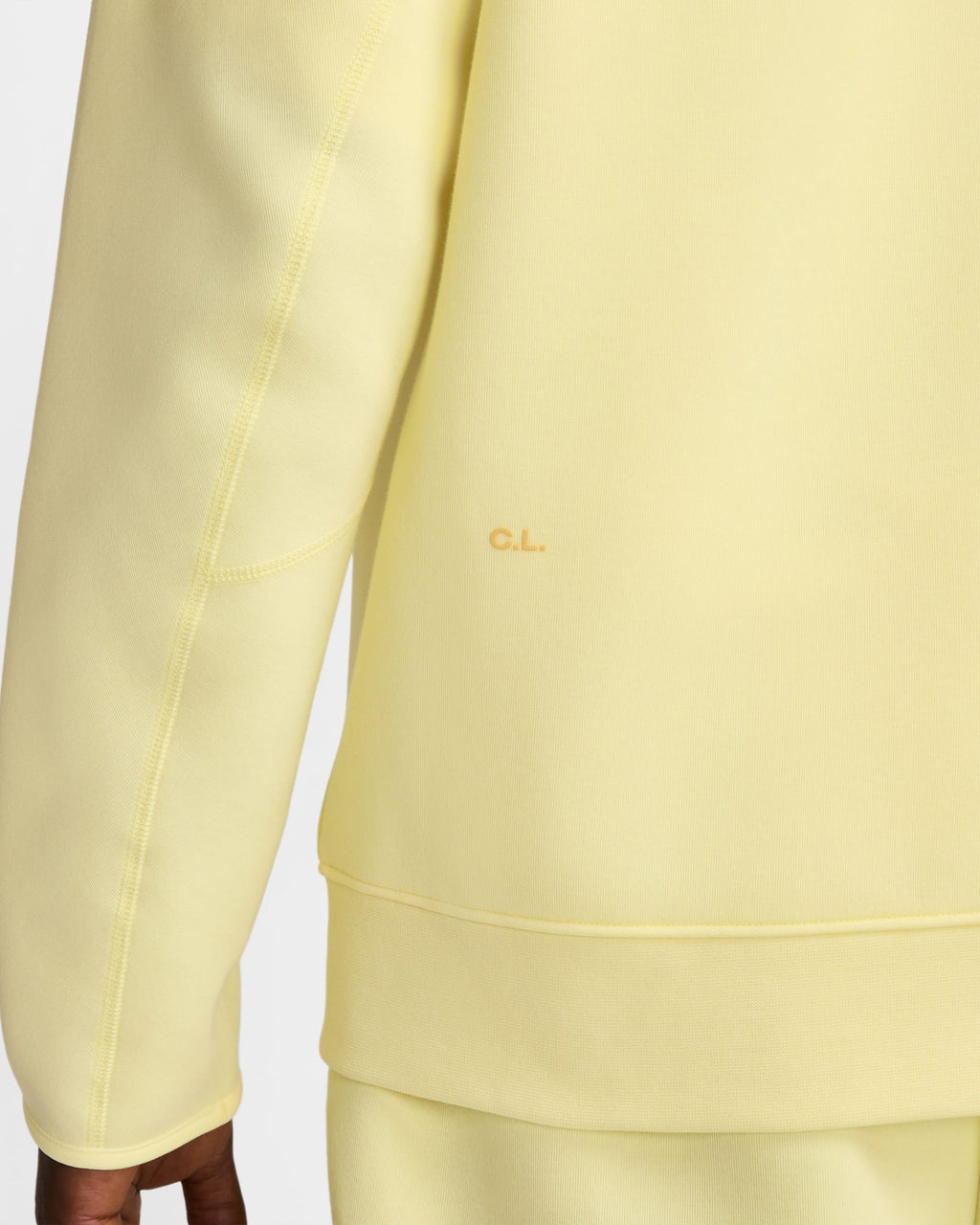Nik x NOCTV Tech Fleece - Ensemble sweat à capuche et pantalon de jogging Jaune S