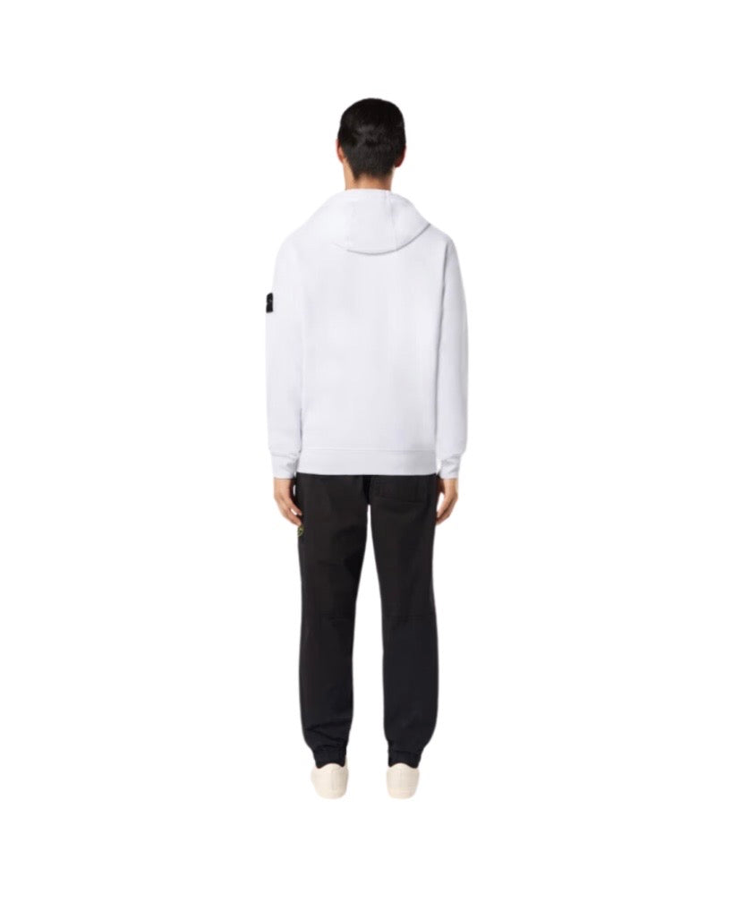 Sweat-shirt zippé à capuche STONE ISLANDE Color Blanc S