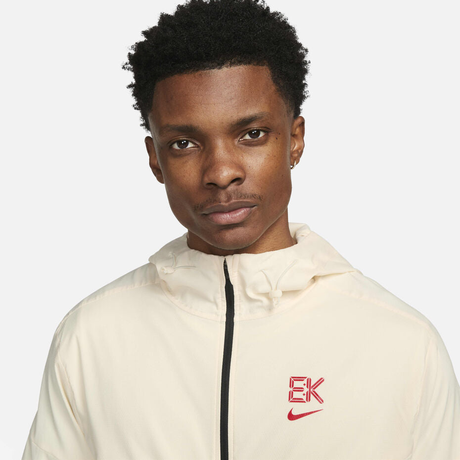 Veste de course Nik Repel Windrunner Crème