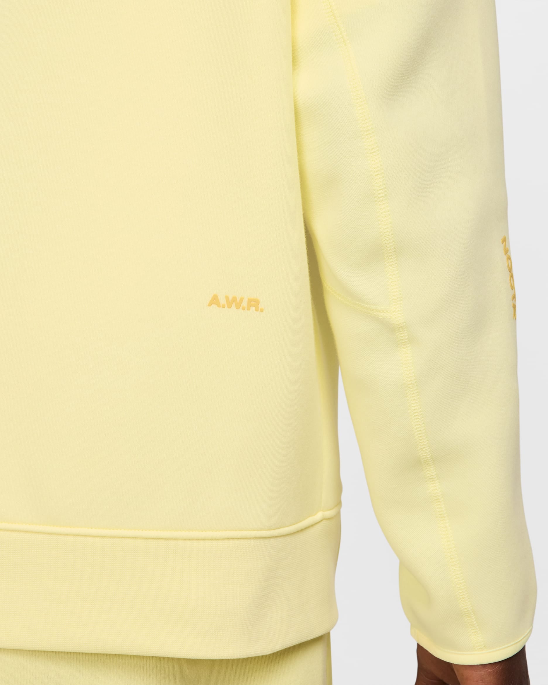 Nik x NOCTV Tech Fleece - Ensemble sweat à capuche et pantalon de jogging Jaune S