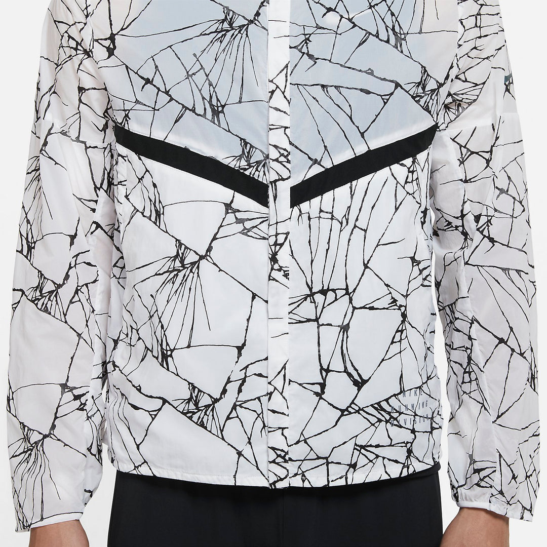 Veste de course Nike Run division Pinacle Blanc S