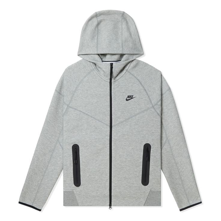 Sweat à capuche Nik tech fleece gris S