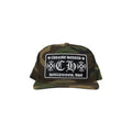 Casquette à broderies Chrome Hearts camouflage S