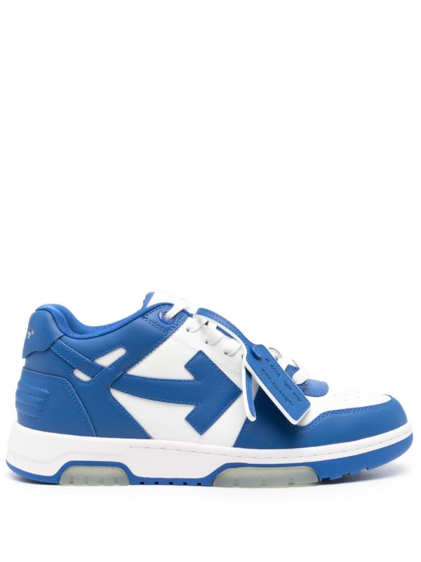 baskets Out-Off-Office en cuir bleu/blanc S