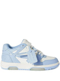 baskets Out-Off-Office en cuir blanc/bleu clair S