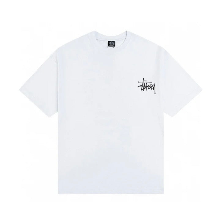 T-shirt stussy melteld blanc S