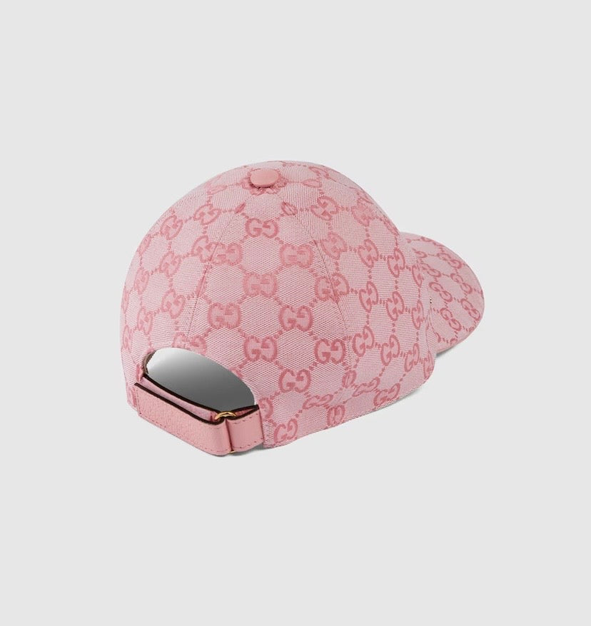 Casquette en toile GG Rose S