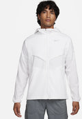 Nik Stride Veste de running déperlante anti-UV Color Blanc pour homme