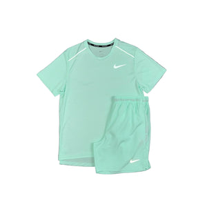 Ensemble Nik running menthe S