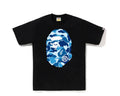 T-shirt Bvpe noir, bleu ciel camo S