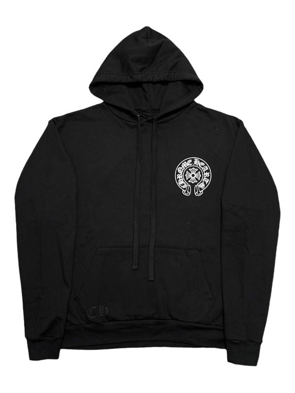 Hoodie Black Chrome Hearts S