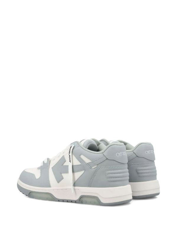 baskets Out-Off-Office en cuir blanc/gris clair S