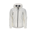 C.P. Company Veste Outerwear Short Jacket White zippé