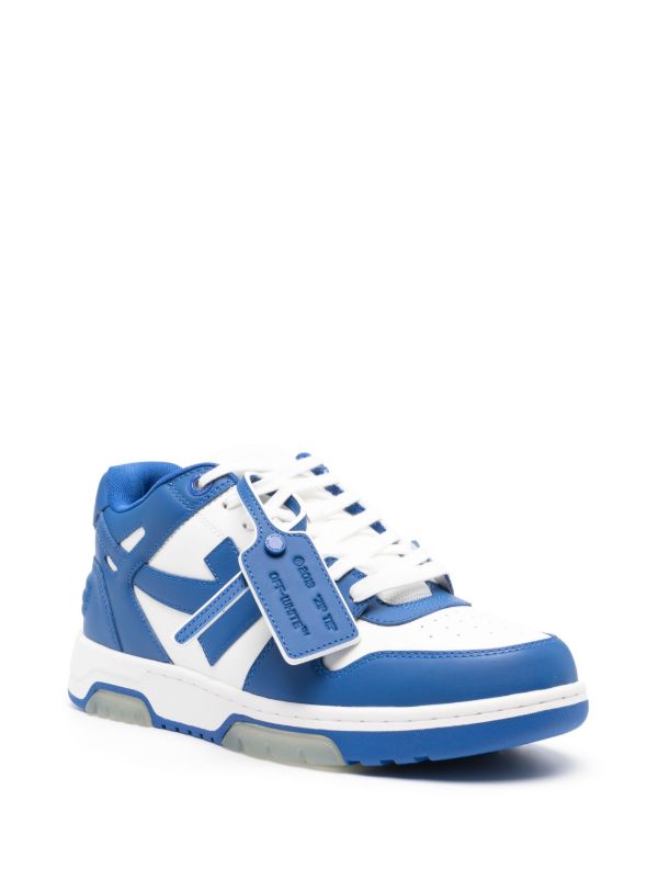 baskets Out-Off-Office en cuir bleu/blanc S