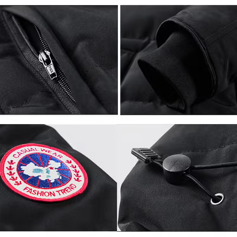 Veste matelassée a capuche Canada Goose