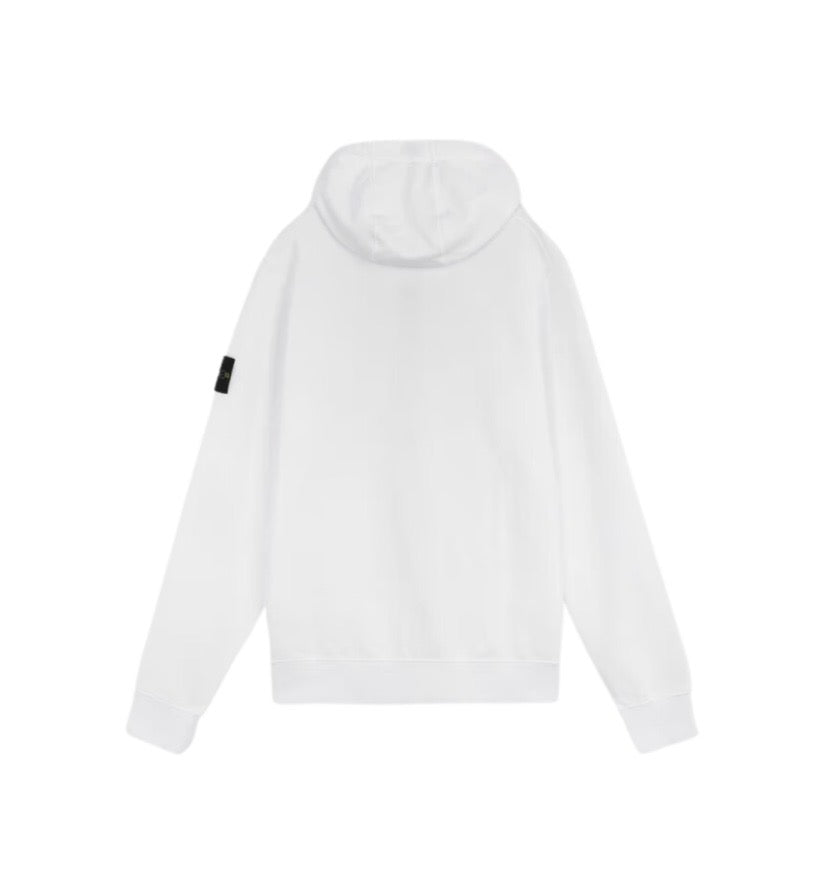 Sweat-shirt zippé à capuche STONE ISLANDE Color Blanc S