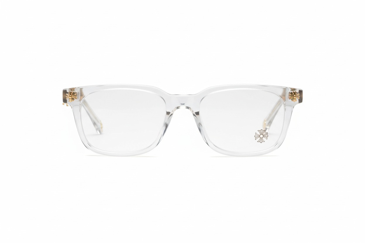 Lunettes transparentes - format identique